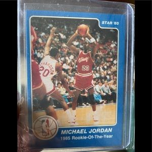 1985 STAR Michael Jordan Rookie of the year! AMAZING!